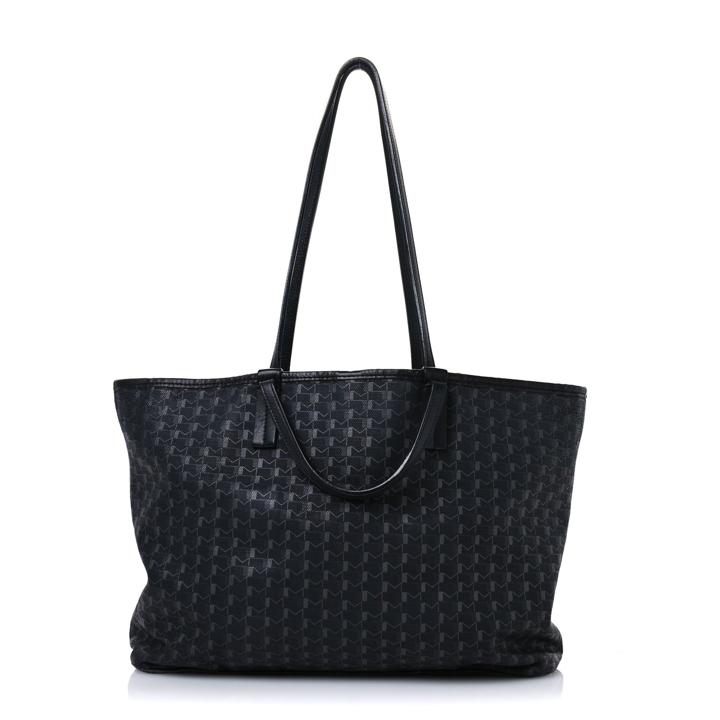 Calfskin Canvas 1920 M Monogram MM Tote Black Multicolor