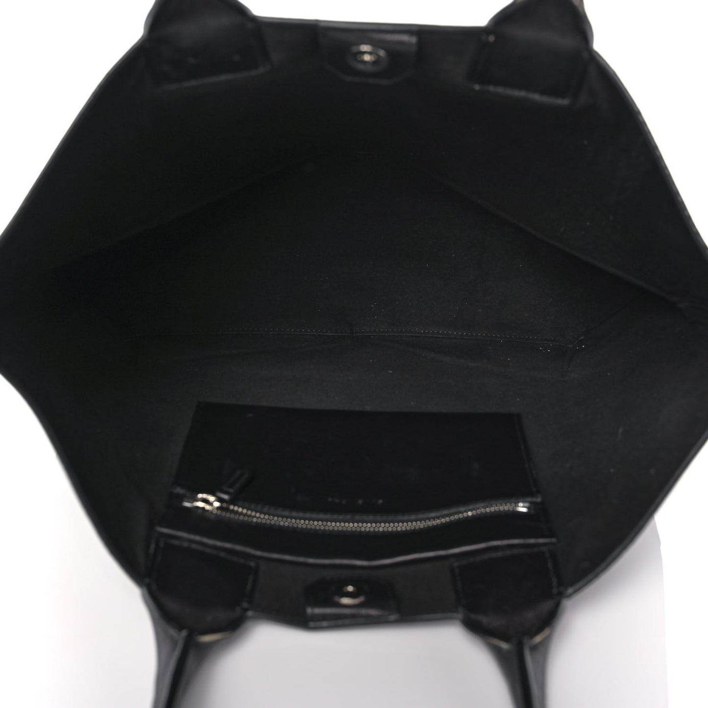 Nappa Medium Easy Tote Black