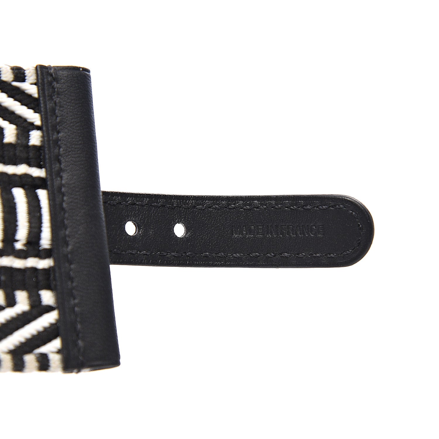 Hermes Toile Sombrero CDC Bracelet T2 Ecru Black 4 of 4