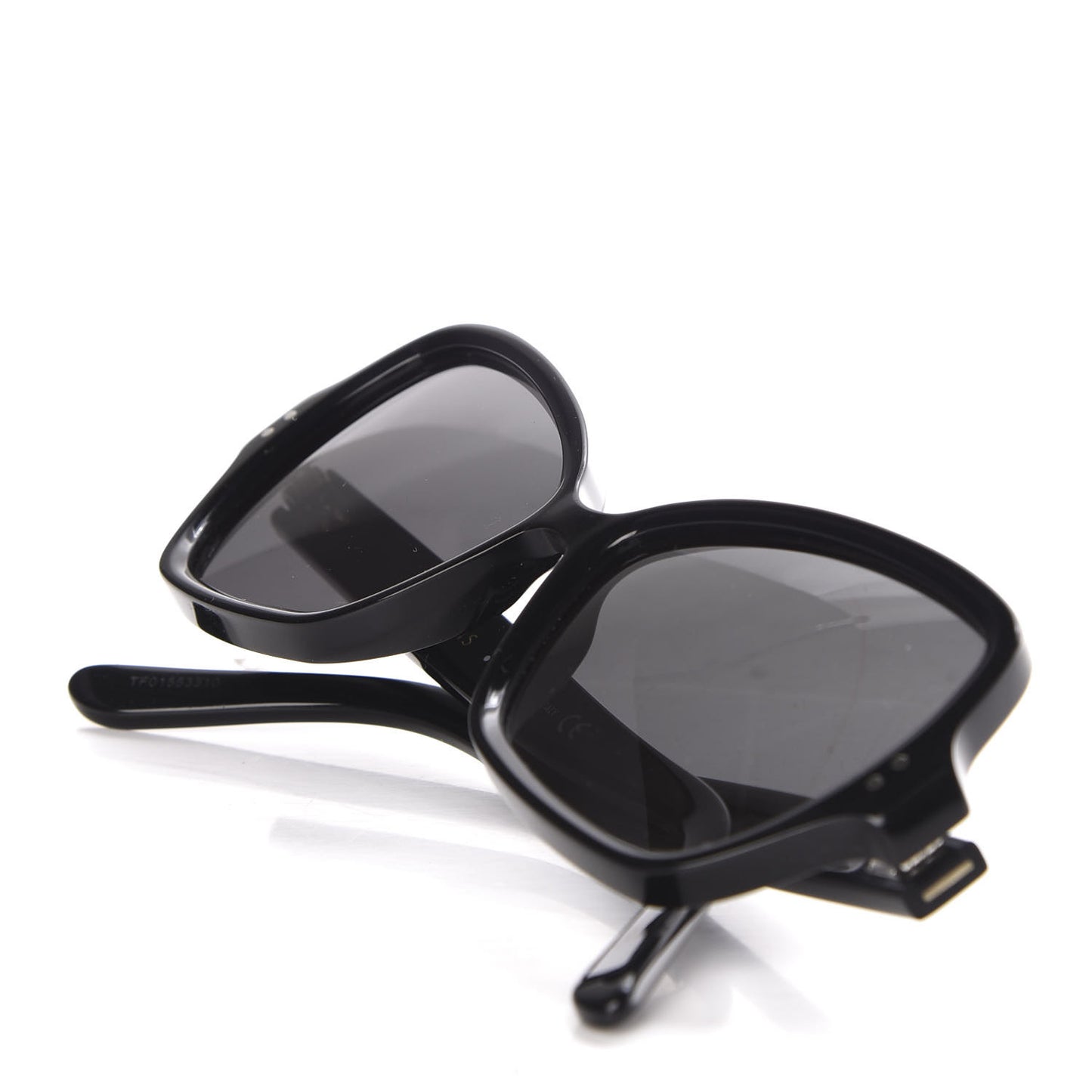 Rectangular Butterfly Sunglasses CL40075I Black