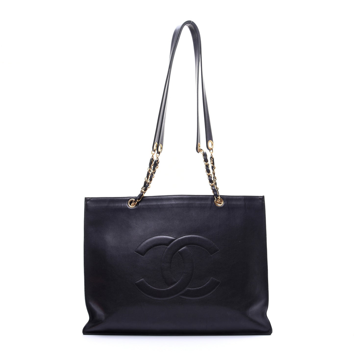 Lambskin CC Tote Black