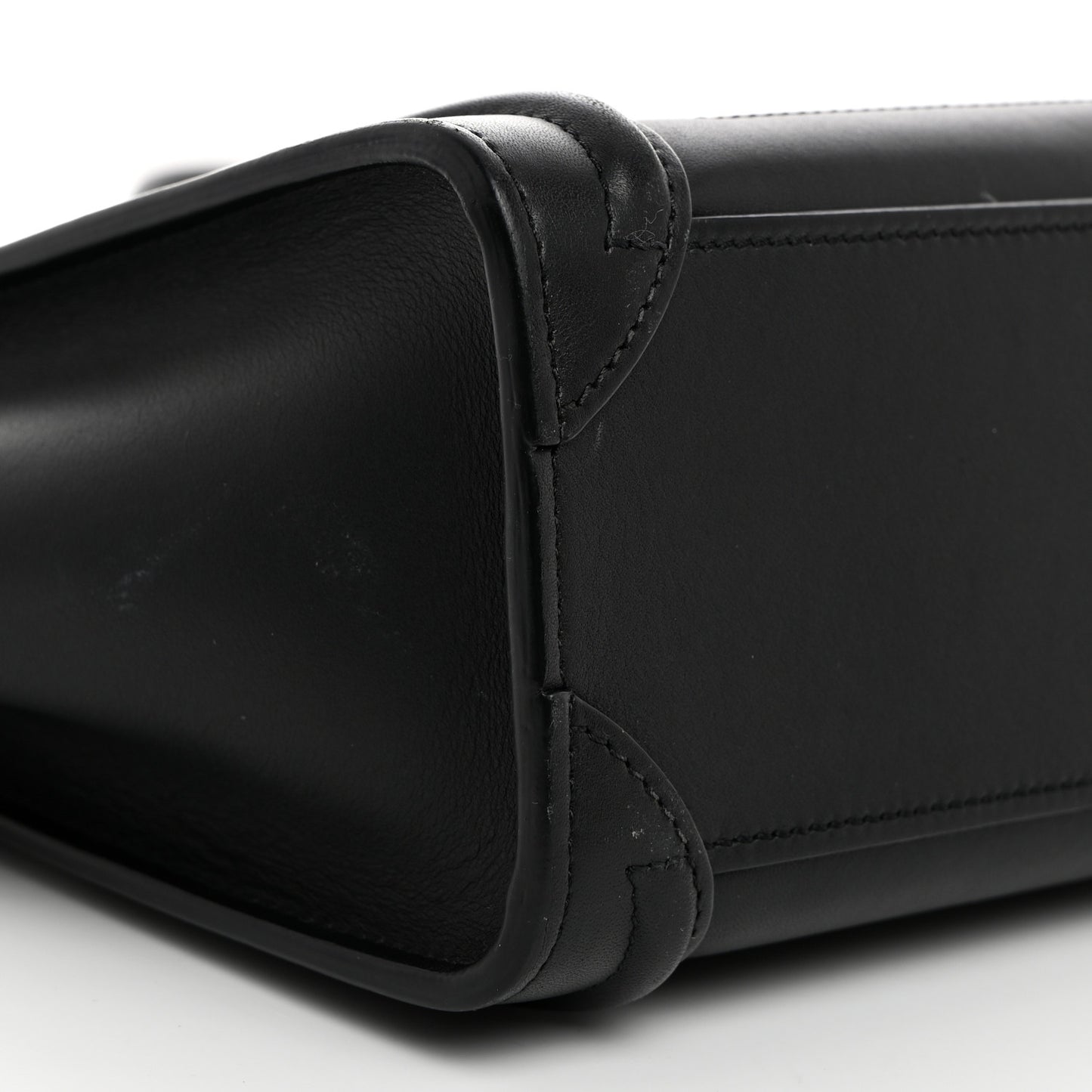 Smooth Calfskin Nano Luggage Black