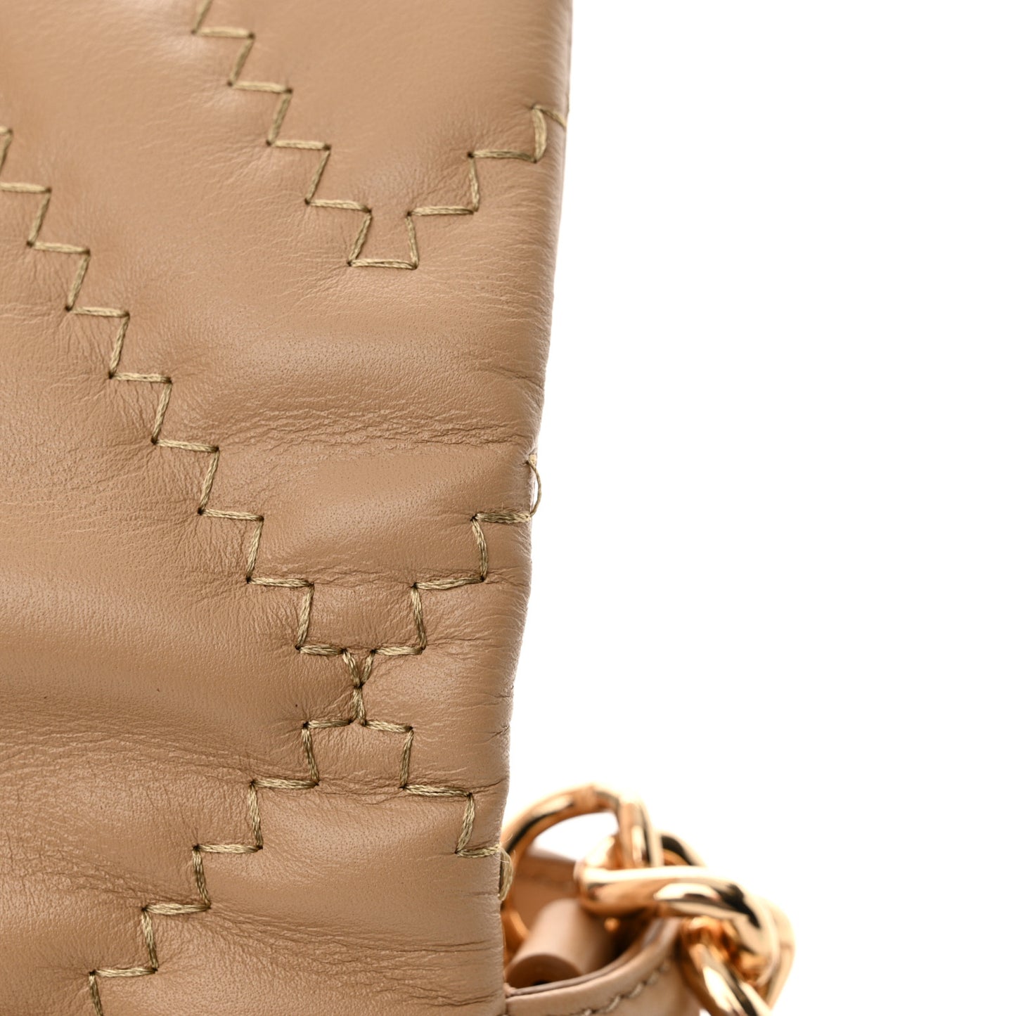 Lambskin Quilted J Marc Medium Shoulder Bag Camel
