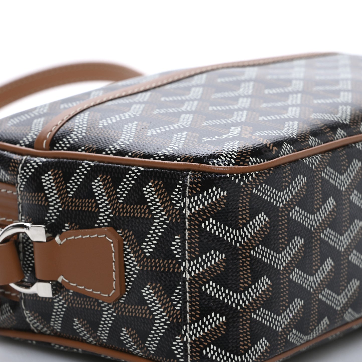 Goyardine Sac Cap Vert Black Gold