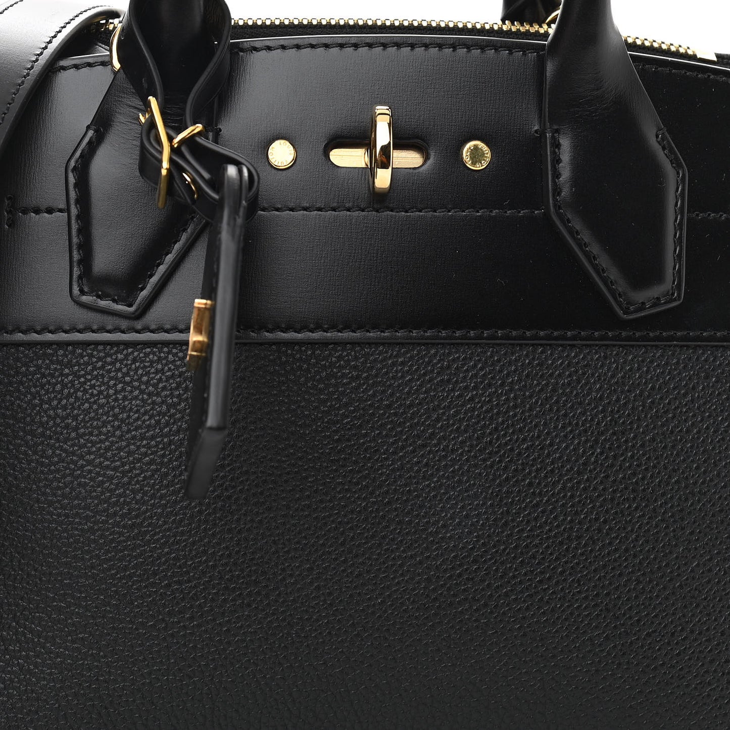 Calfskin City Steamer Mini Black