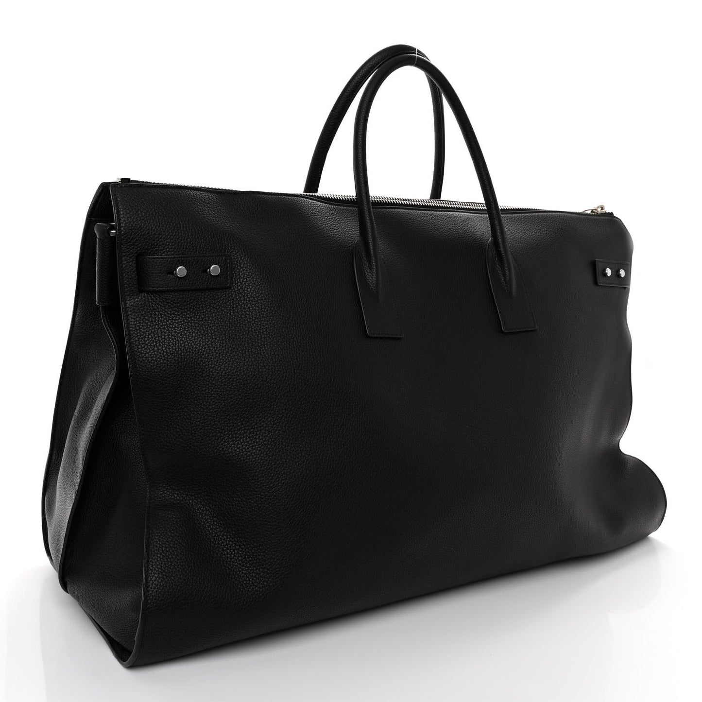 Grained Calfskin 72H Sac De Jour Black