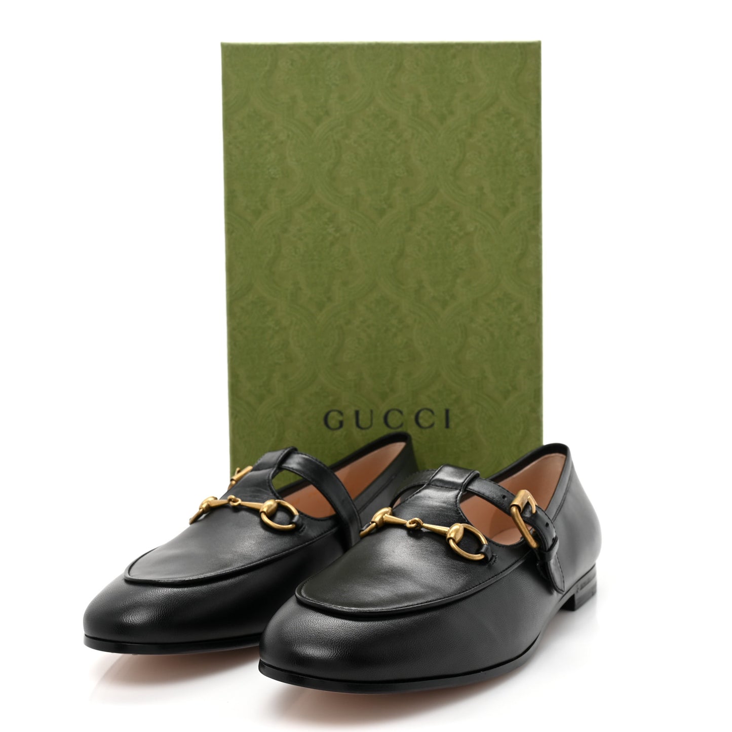 Malaga Kid Womens Horsebit Buckle Strap Loafers 40 Black