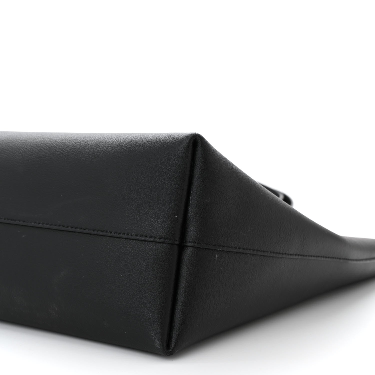 Saint Laurent Calfskin Large Shopping Tote Black 11 of 13