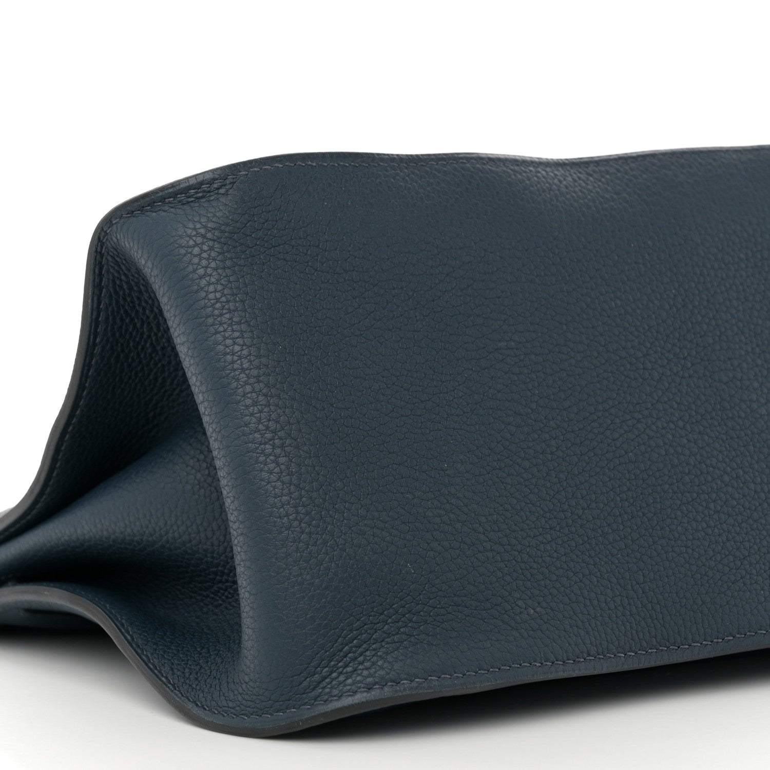 Hermes Taurillon Clemence Jypsiere 34 Bleu de Prusse 9 of 15