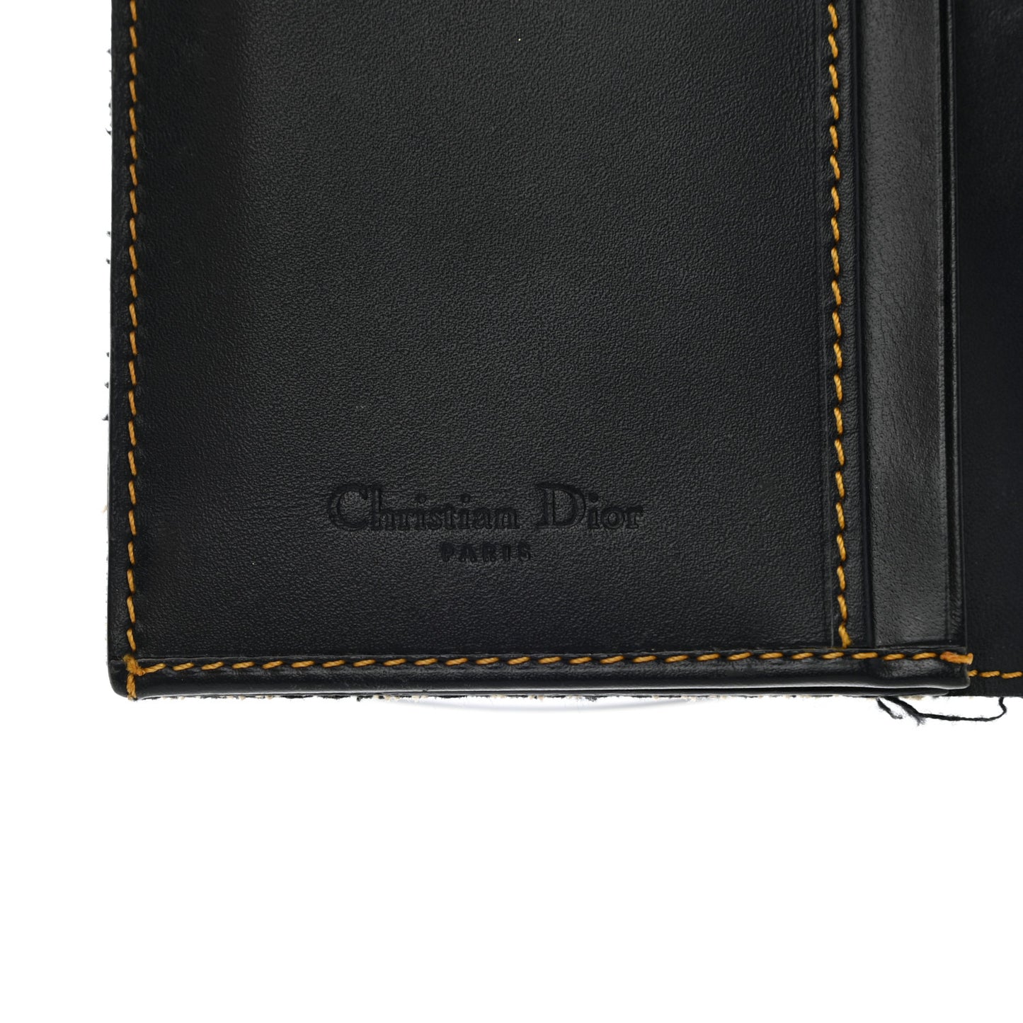 Monogram Saddle Wallet Navy