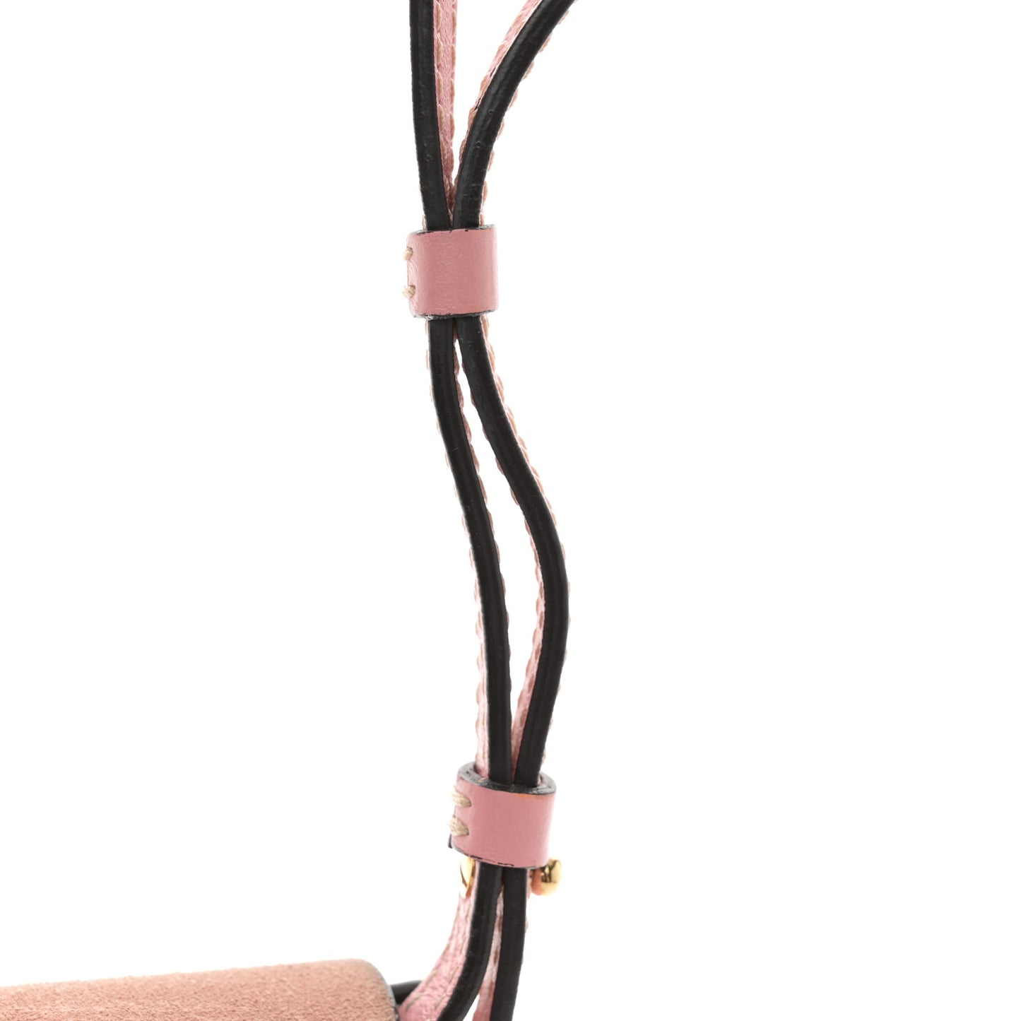 Calfskin Mini Faye Shoulder Bag Washed Pink