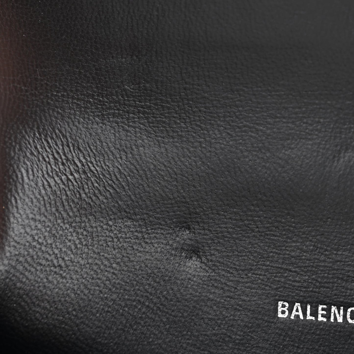 Metallic Shiny Calfskin Crocodile Embossed Hourglass Top Handle Bag XS Gunmetal