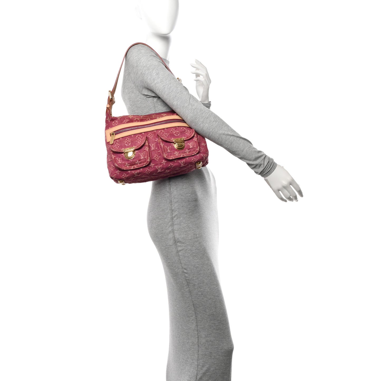Denim Baggy PM Fuchsia
