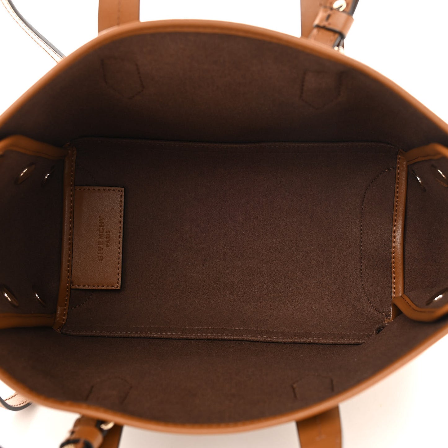 Canvas Mini Bond Shopper Tote Beige
