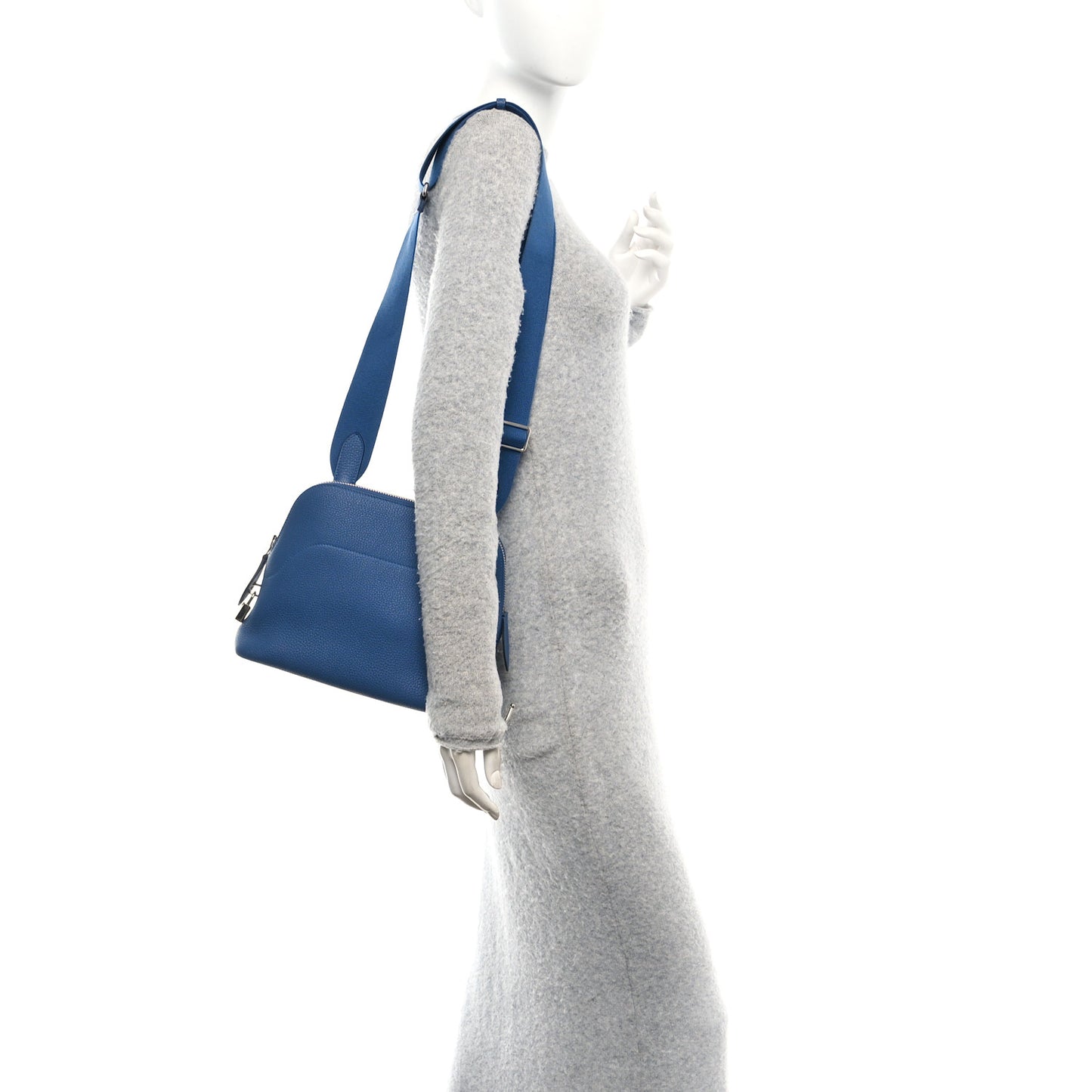 Togo Bolide Messenger Blue Tie