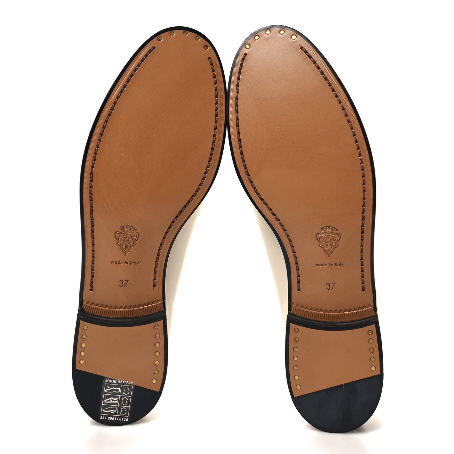 Calfskin Crystal Womens Jordaan Loafers 37 Mystic White