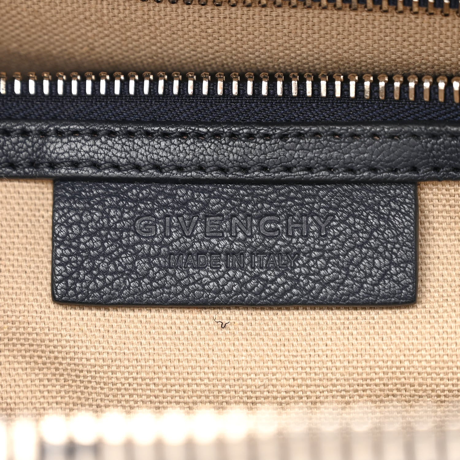 Givenchy Sugar Goatskin Medium Antigona Navy 6 of 11