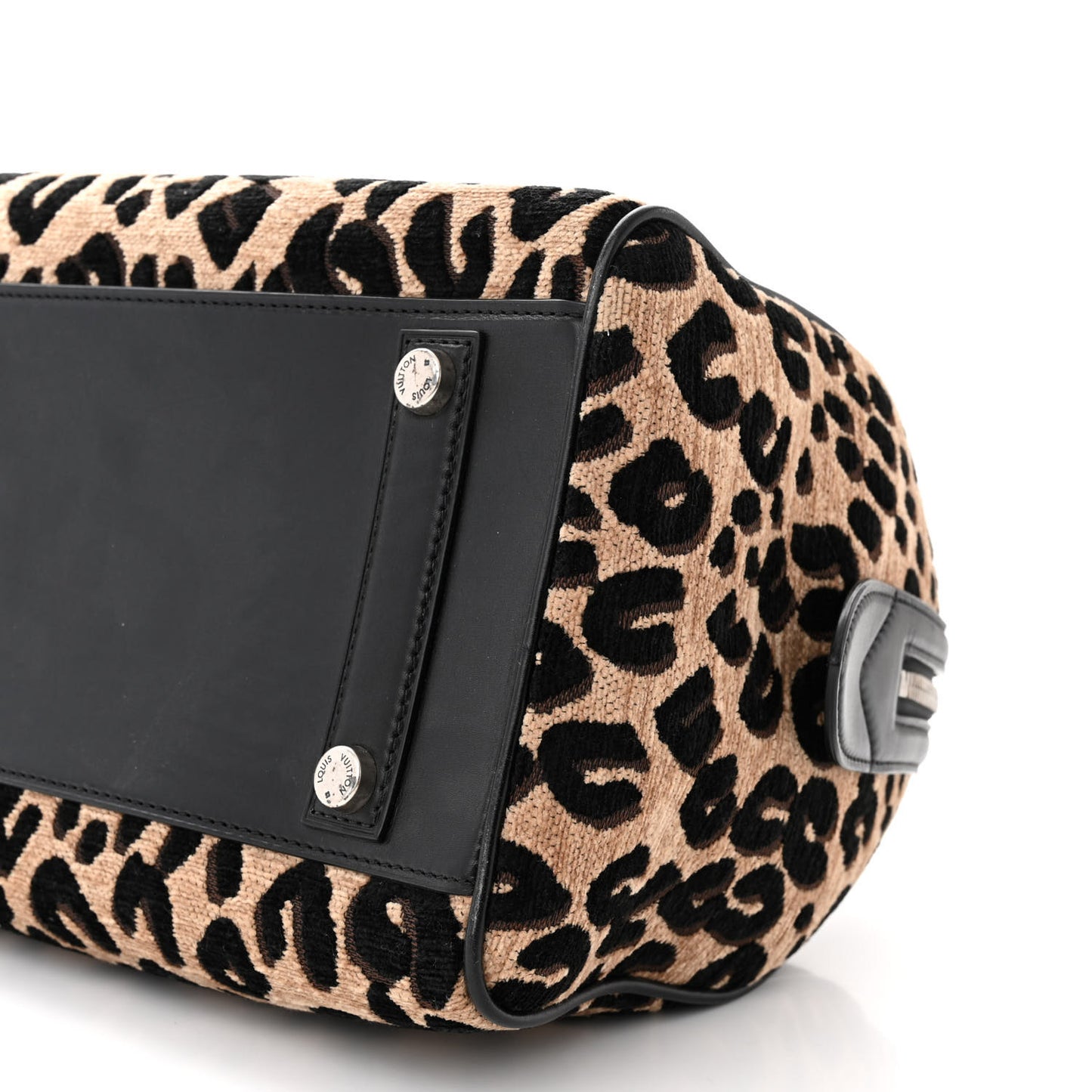 Jacquard Velvet Leopard Print Stephen Sprouse Speedy