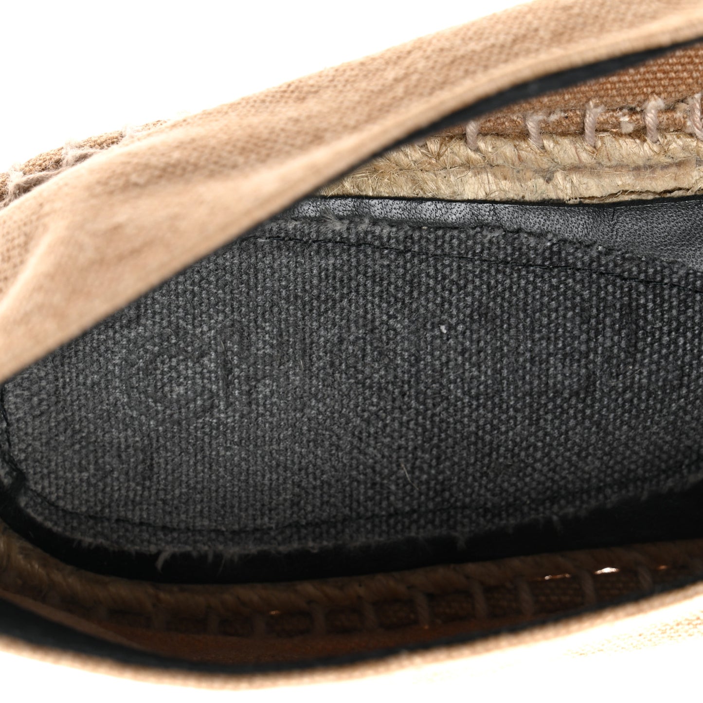 Canvas CC Espadrilles 39 Beige Black
