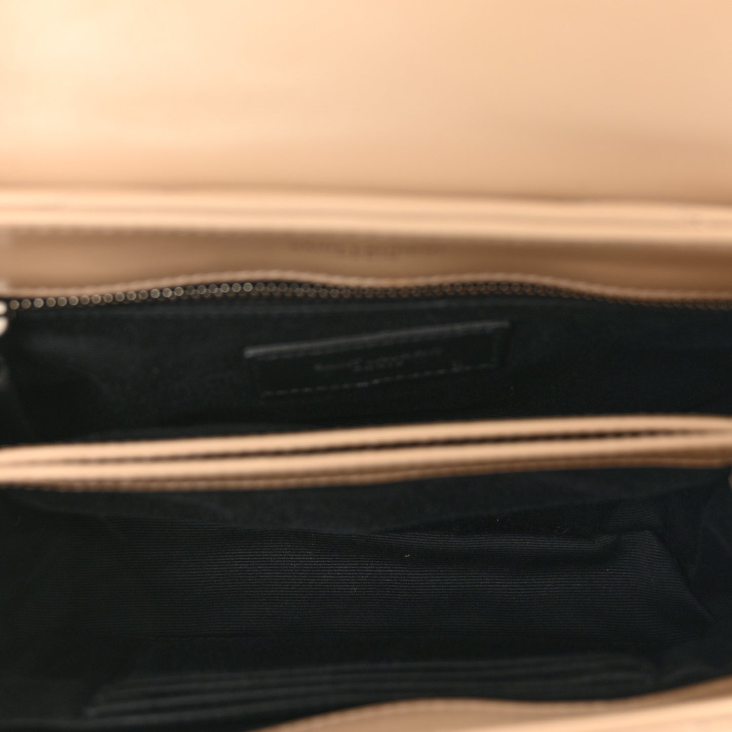 Calfskin Y Quilted Monogram Toy Loulou Crossbody Bag Nude Powder