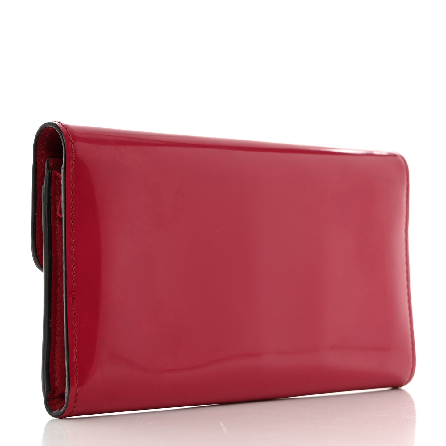 Shade Lux Calfskin Icon Continental Wallet Petunia
