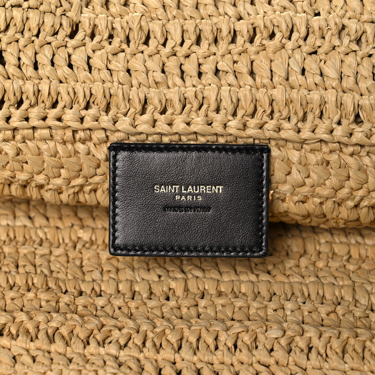 Raffia Rive Gauche Tote Natural