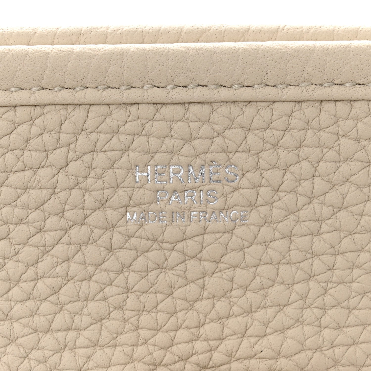 Hermes Taurillon Clemence Zigzag Sangle Evelyne III PM Beton Black White Deep Bleu 6 of 11