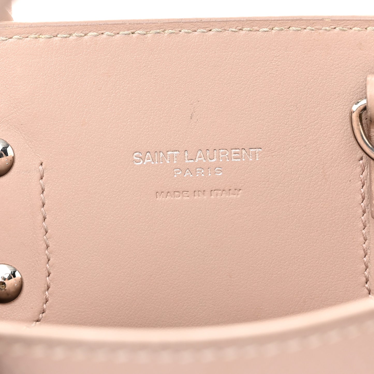 Grained Calfskin Nano Sac de Jour Antique Rose