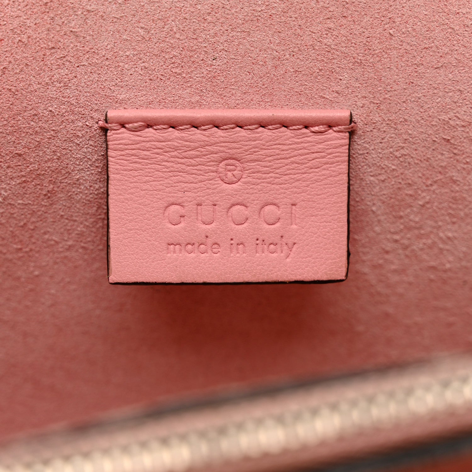 Gucci GG Supreme Monogram Suede Crystal Small Dionysus Shoulder Bag Beige Ebony Light Peonia 6 of 11