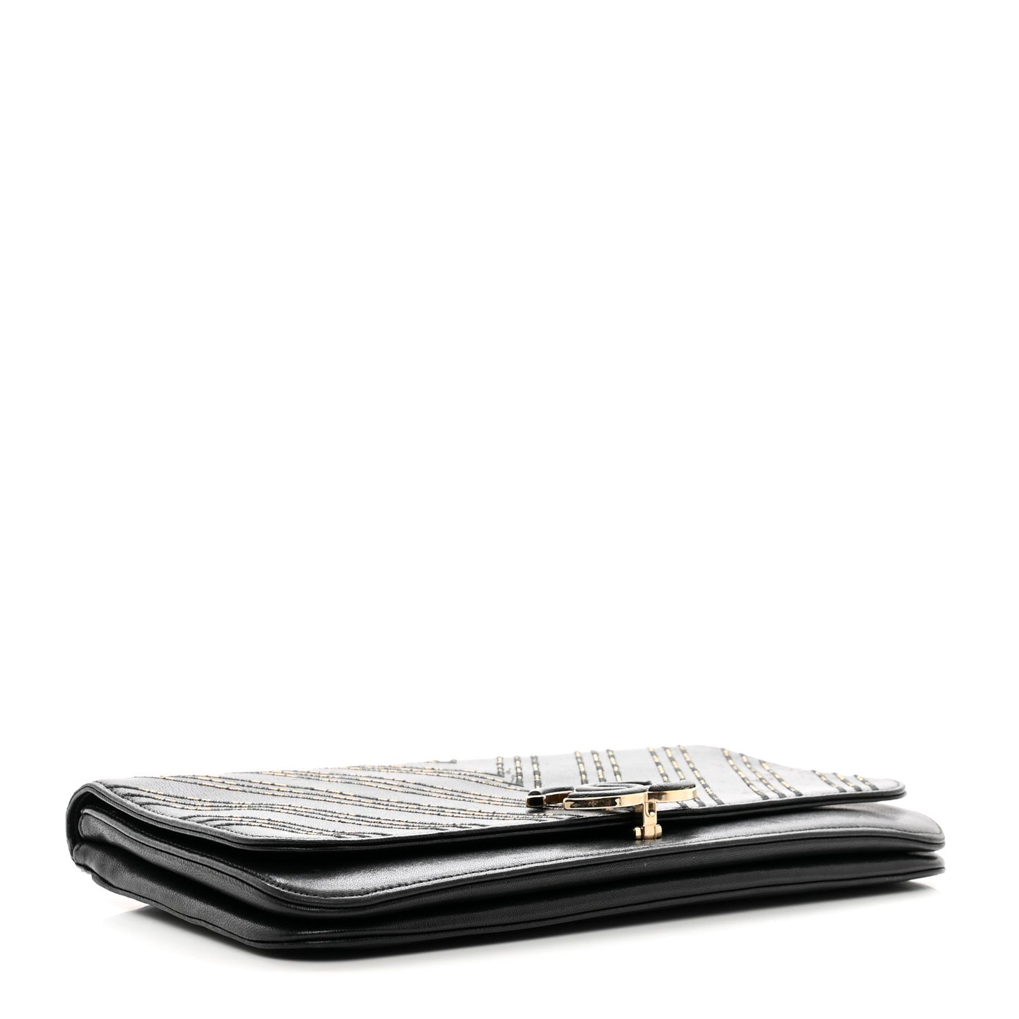 Sheepskin Chain CC Subtle Flap Black