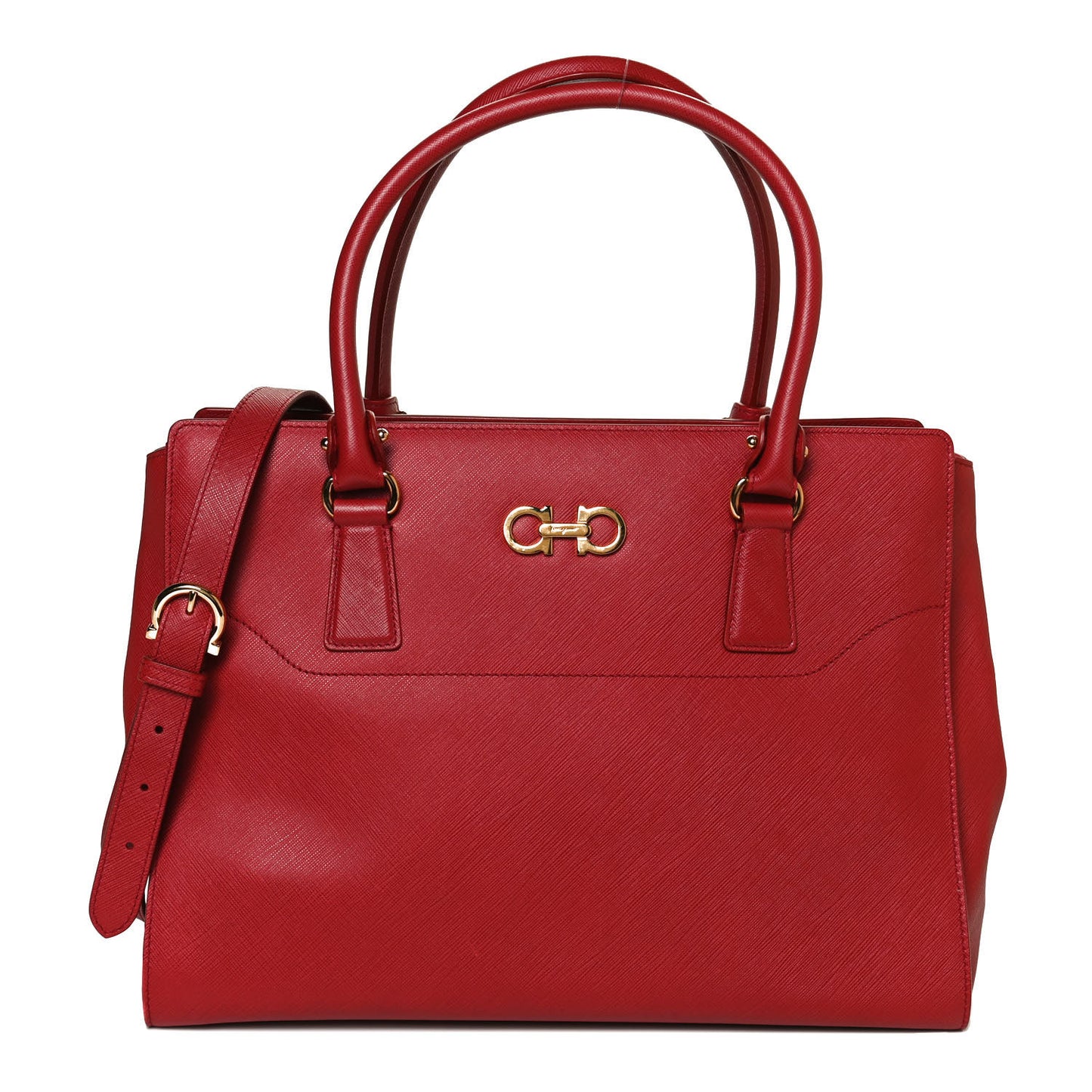 Saffiano Beky Tote Rosso