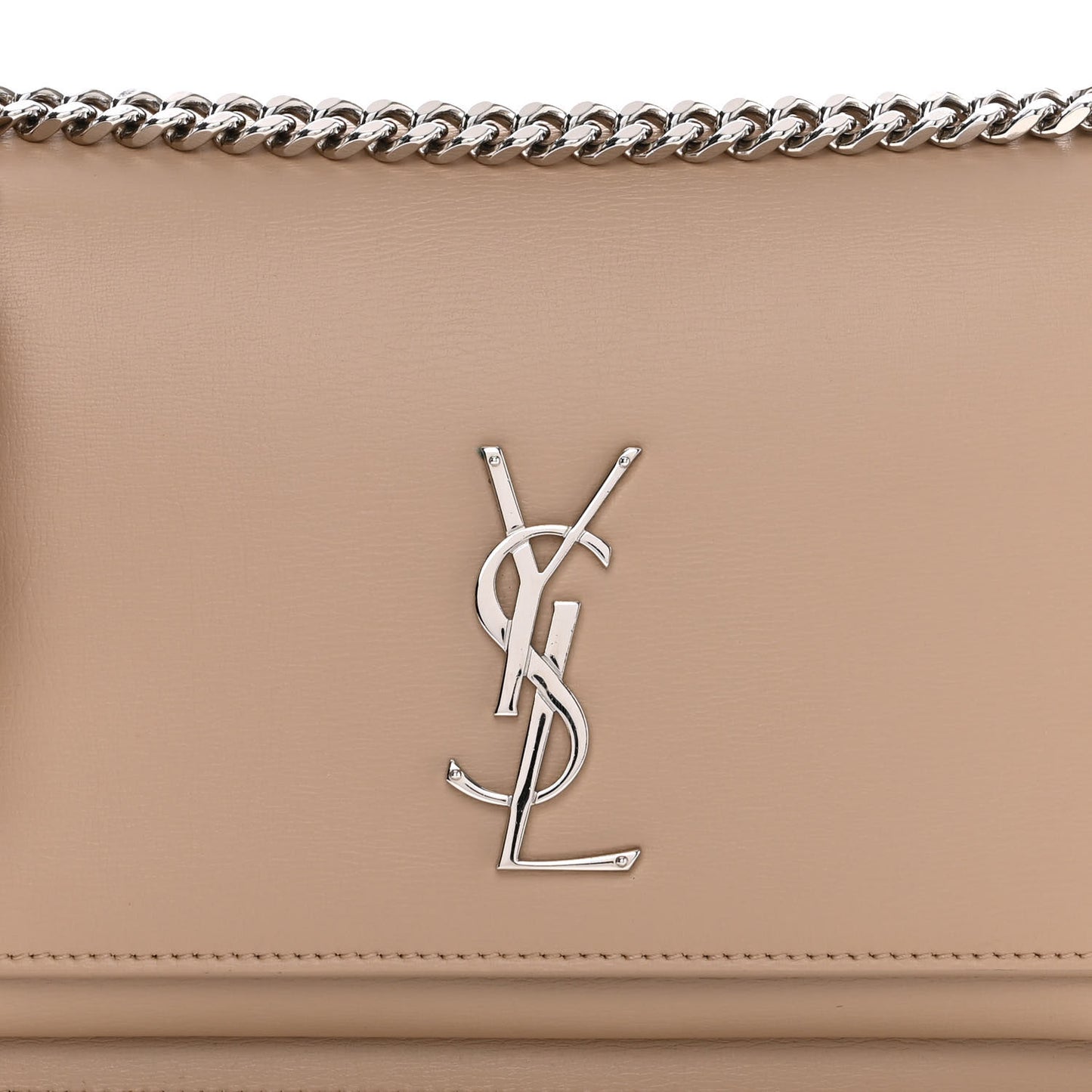 Calfskin Medium Monogram Sunset Dark Beige