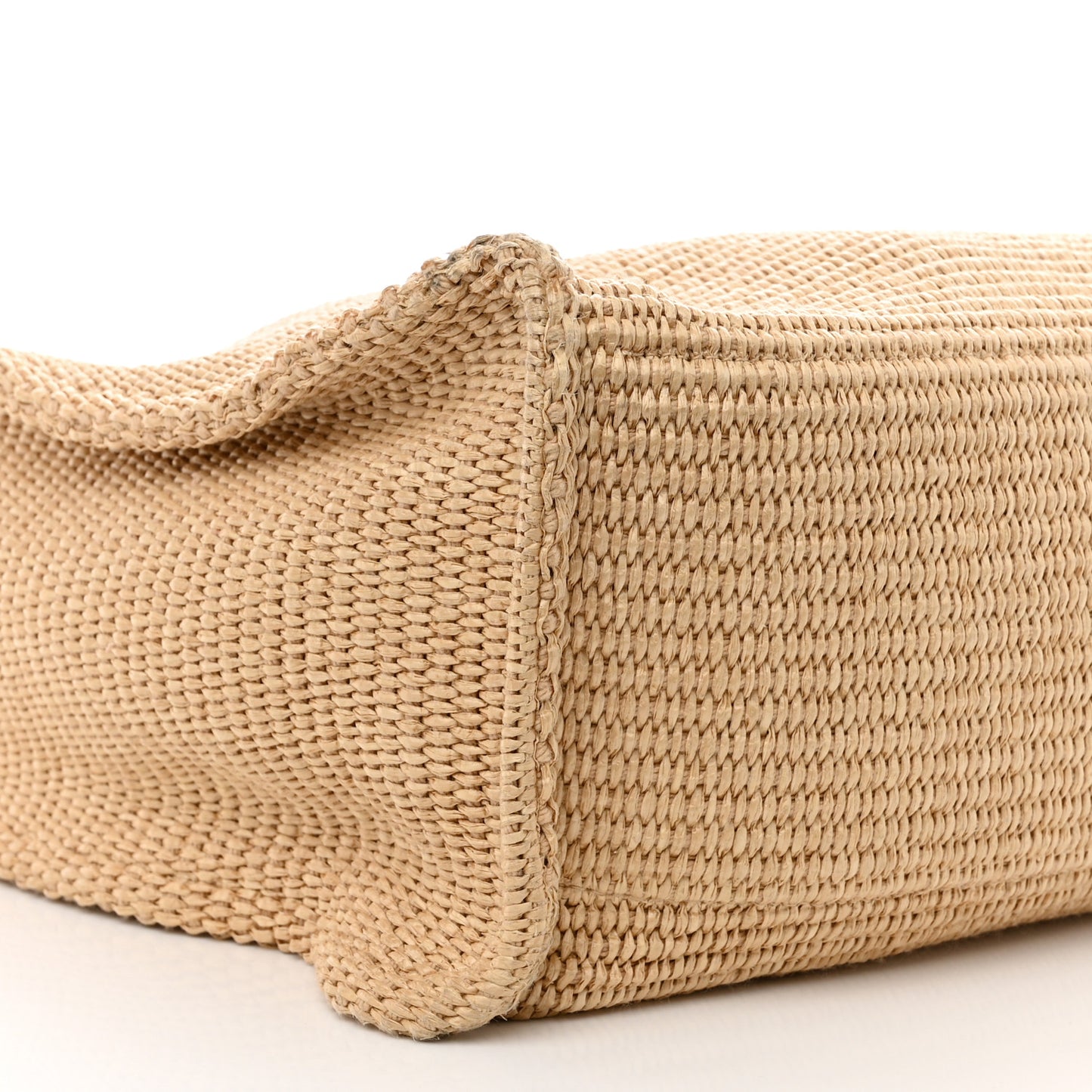 Raffia Large G Shopping Tote Natural