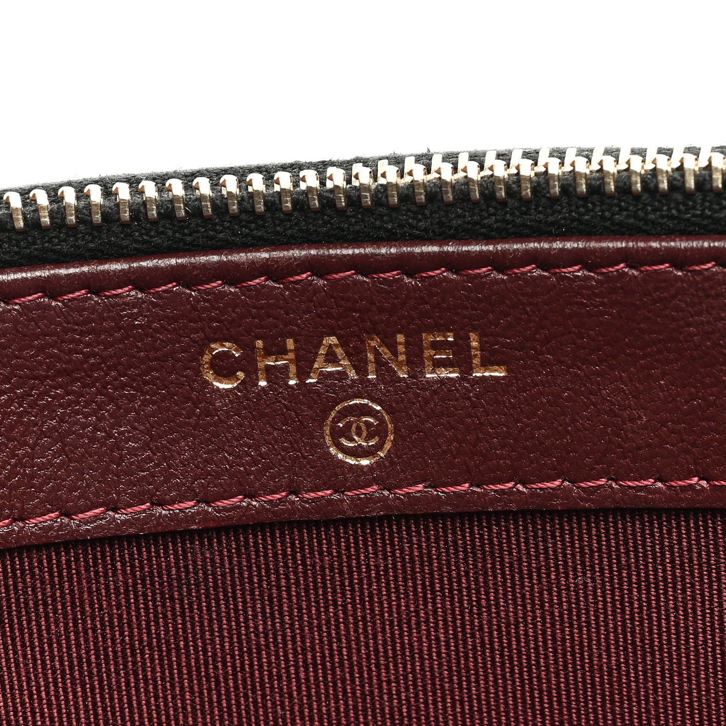 Lambskin Quilted Small Clutch With Chain Black