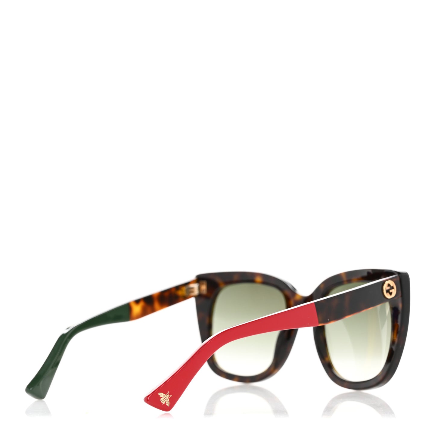 Cat Eye Sunglasses GG0163S Tortoise