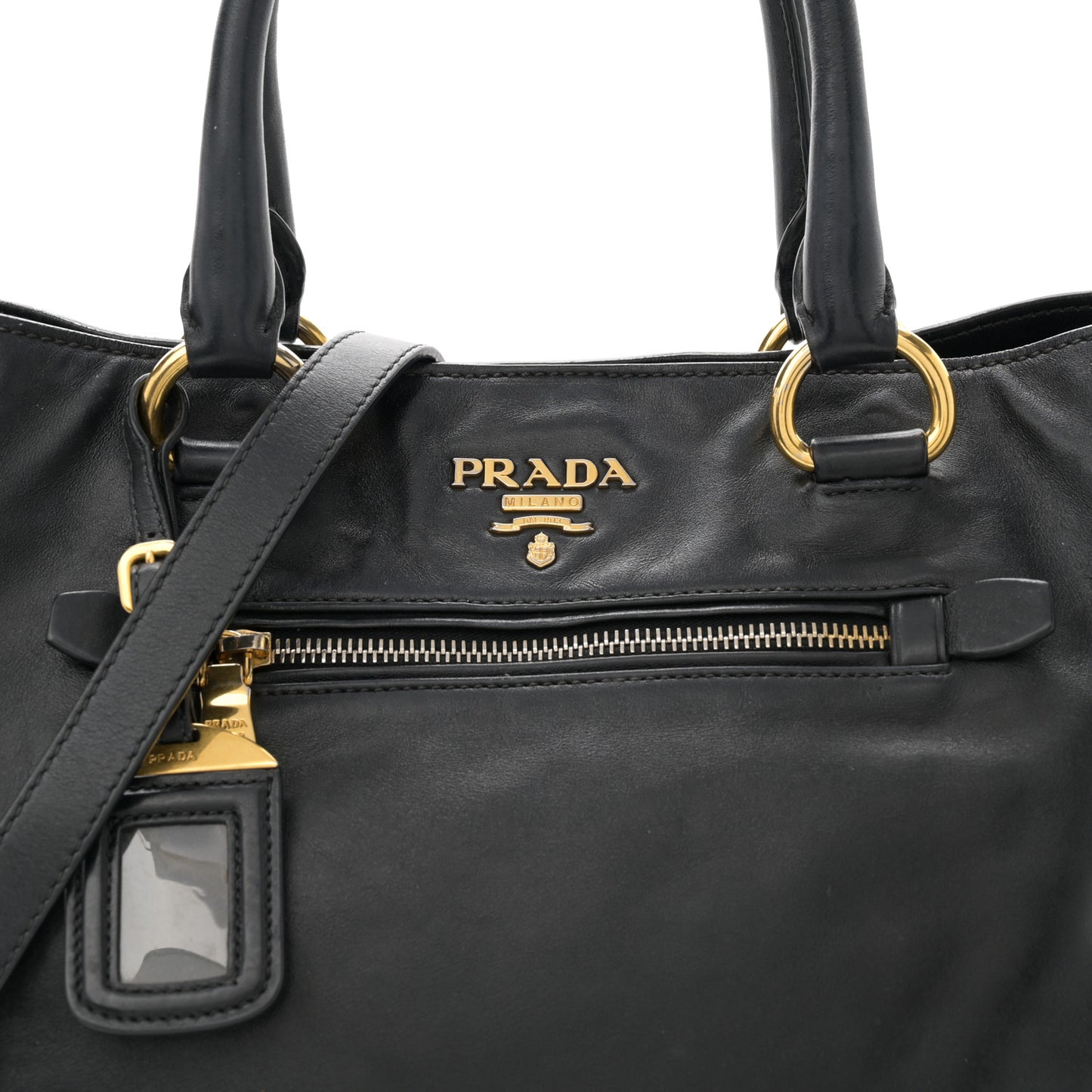 Soft Calf Tote Black