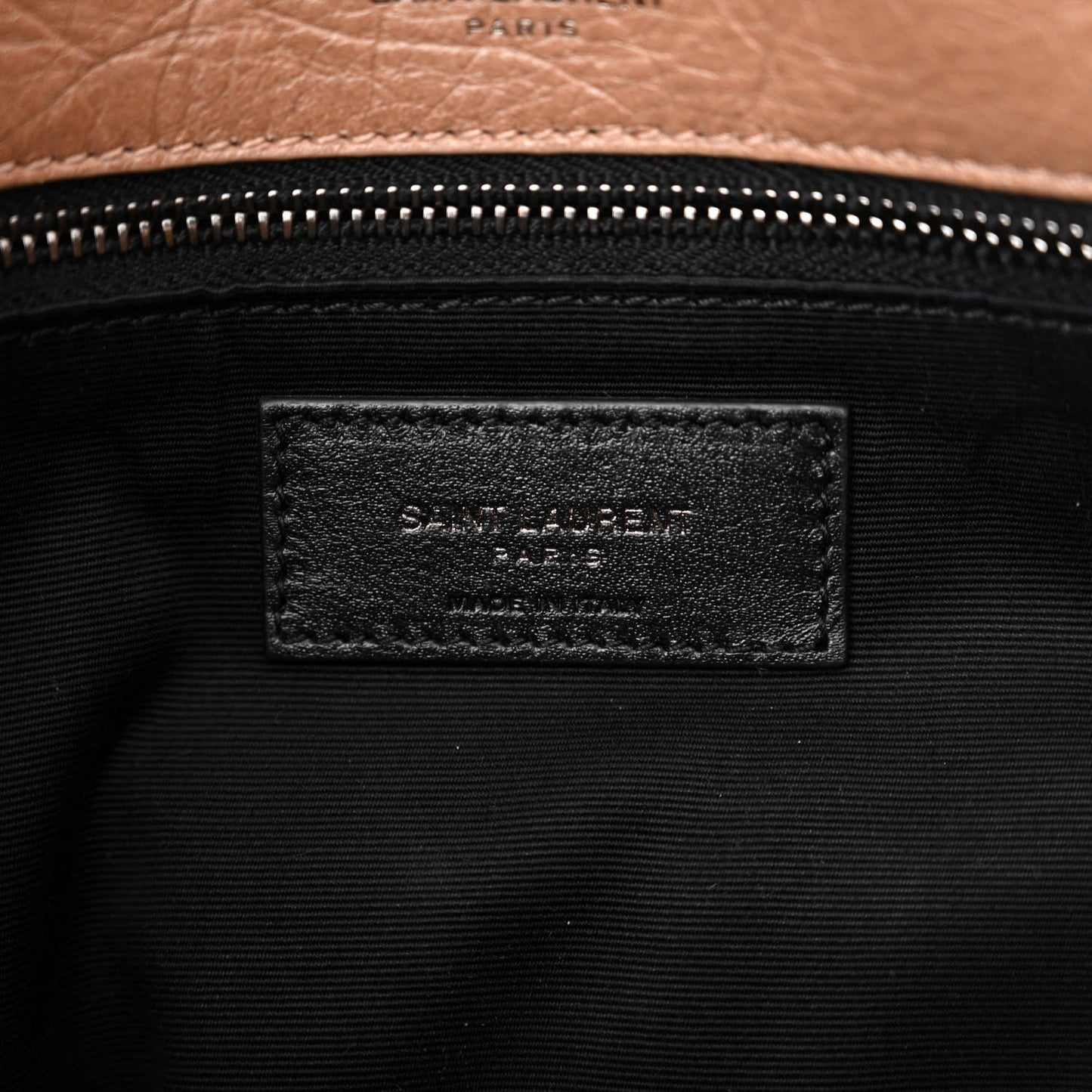 Crinkled Calfskin Matelasse Monogram Medium Niki Chain Satchel Dark Toffee