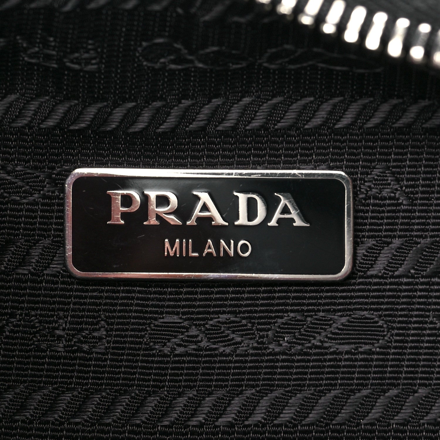Prada Nylon Re-Edition 2005 Shoulder Bag Black 6 of 7