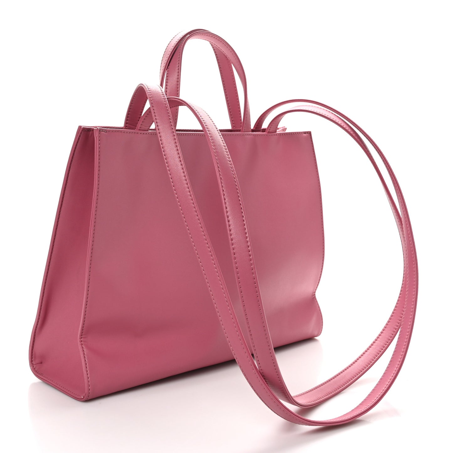 Vegan Leather Medium Shopping Bag Corned Beef