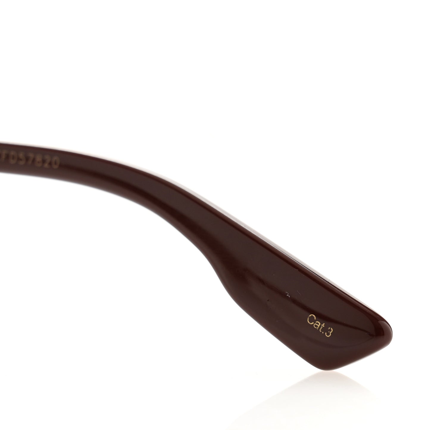 Acetate Half-Rim Rectangle GG1480S Sunglasses Brown