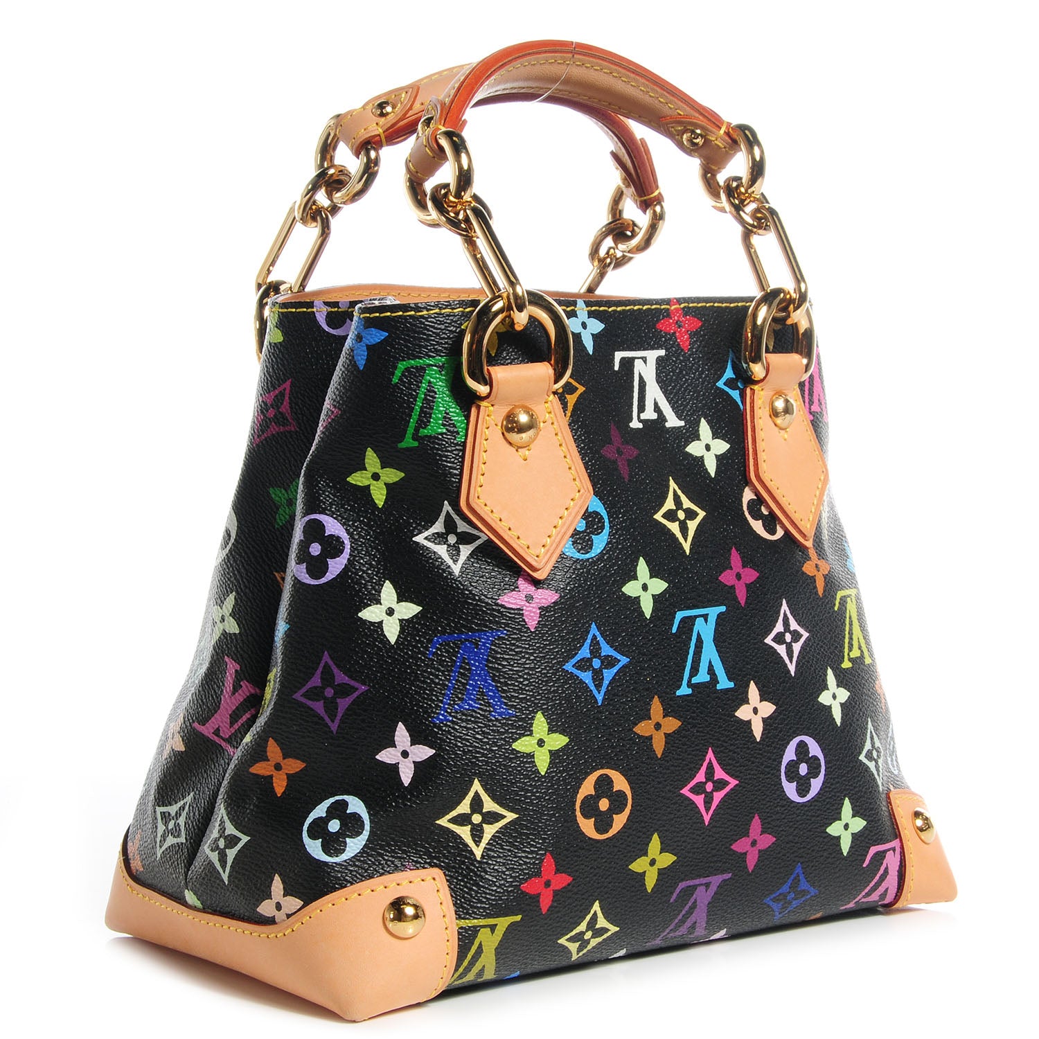 Louis Vuitton Monogram Multicolor Audra Black 3 of 7