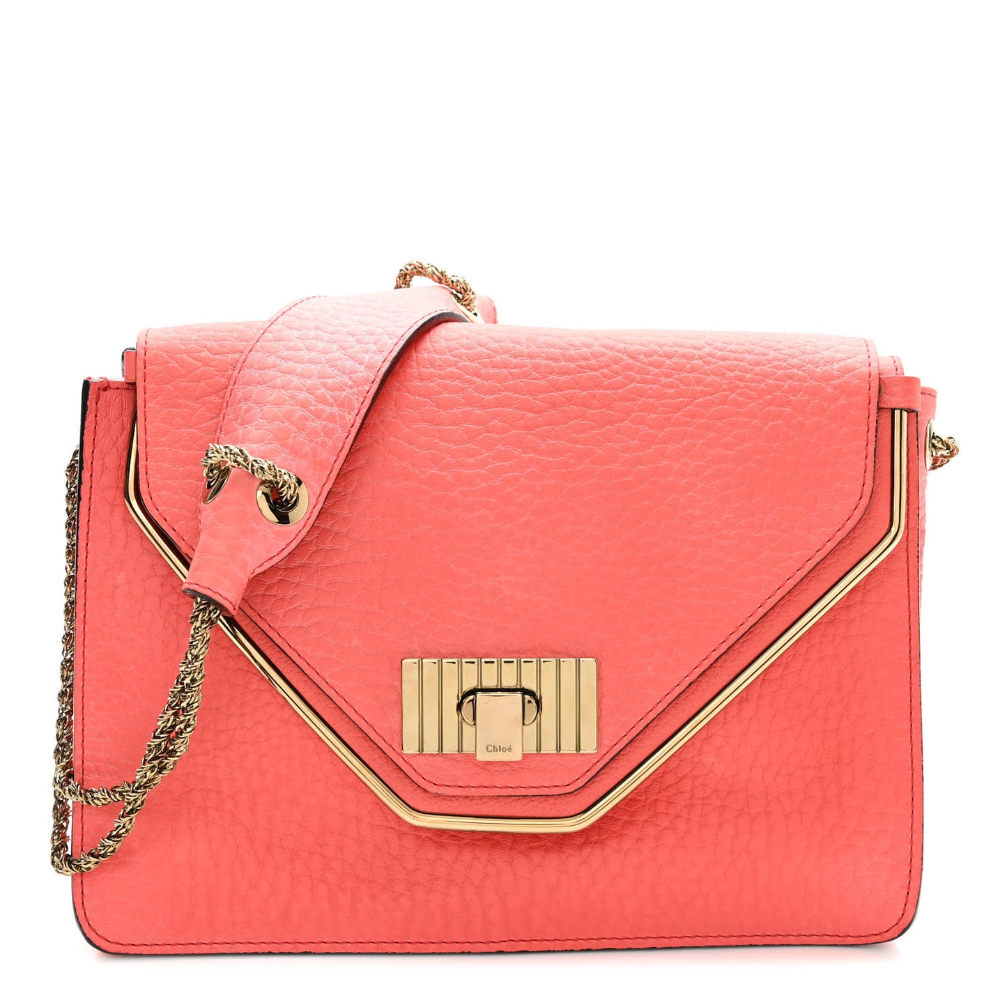 Grained Calfskin Medium Sally Flap Lipstick