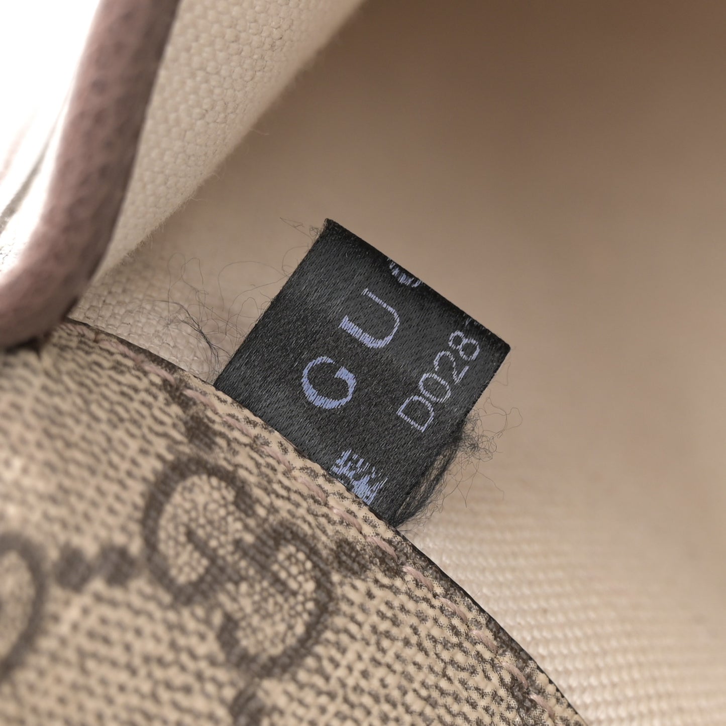 GG Supreme Monogram Neo Vintage Web Belt Bag Brown