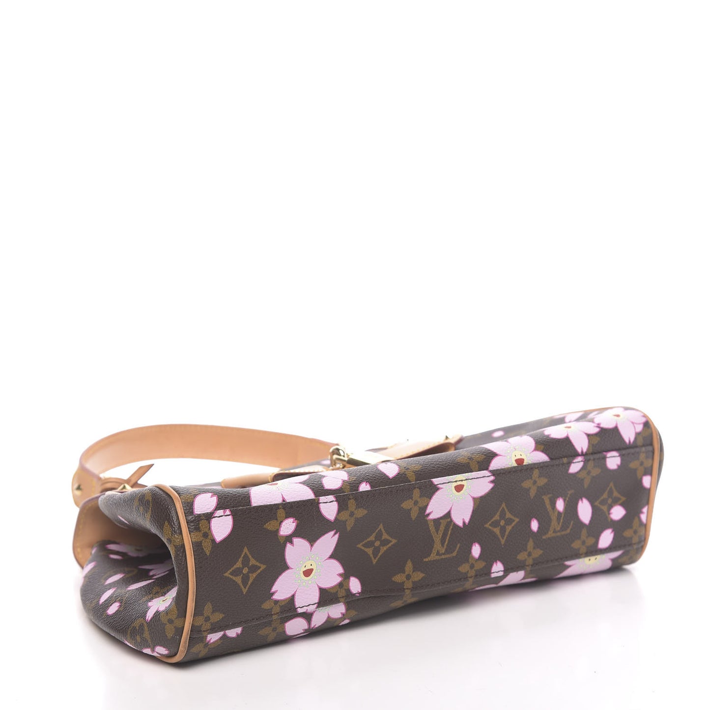 Monogram Cherry Blossom Sac Retro Bag Brown