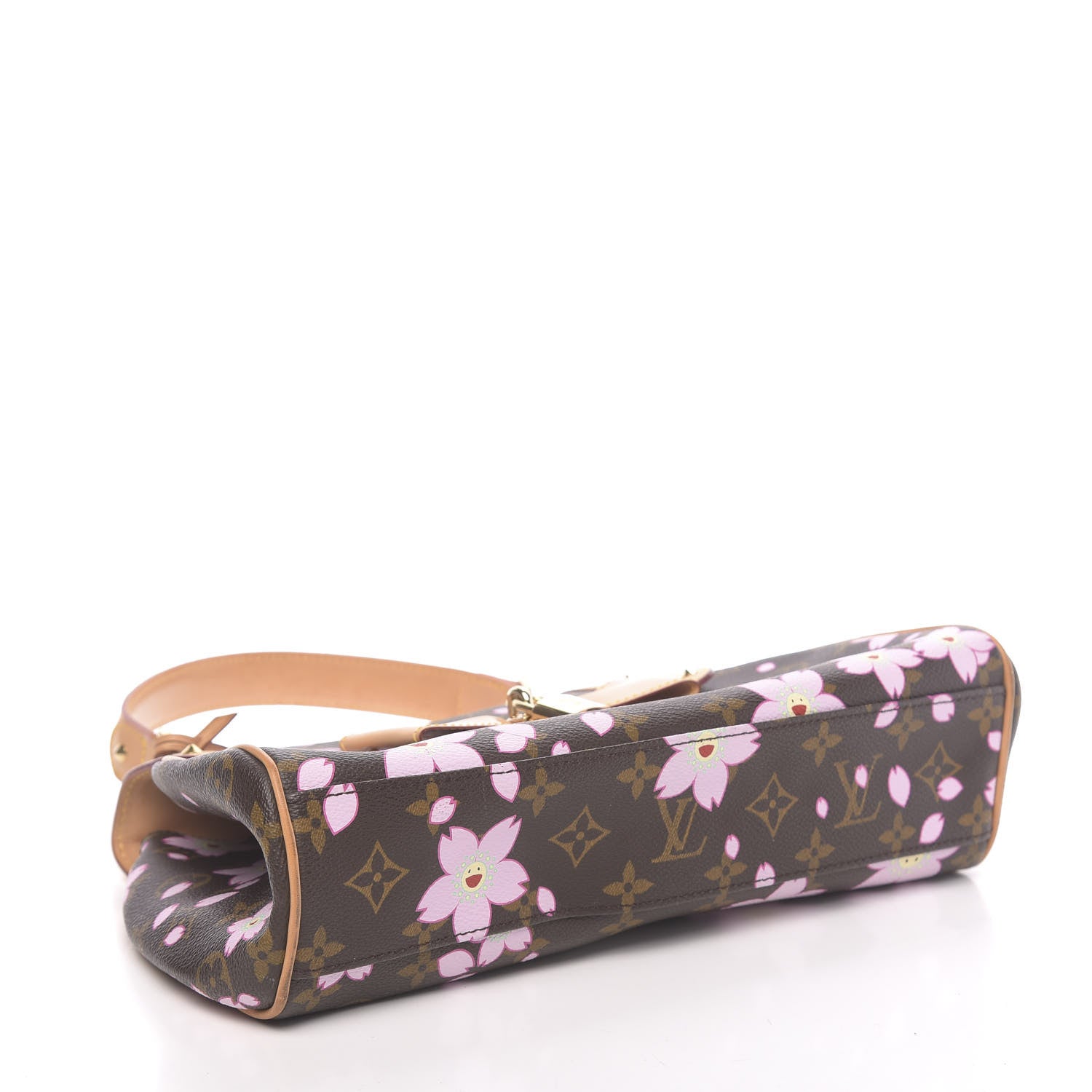 Louis Vuitton Monogram Cherry Blossom Sac Retro Bag Brown 4 of 11