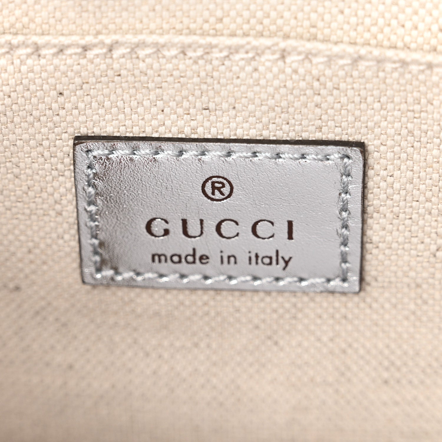 Gucci Metallic Sakai Be Green Calfskin Diagonal Stitched Small Blondie Shoulder Bag Silver 6 of 10