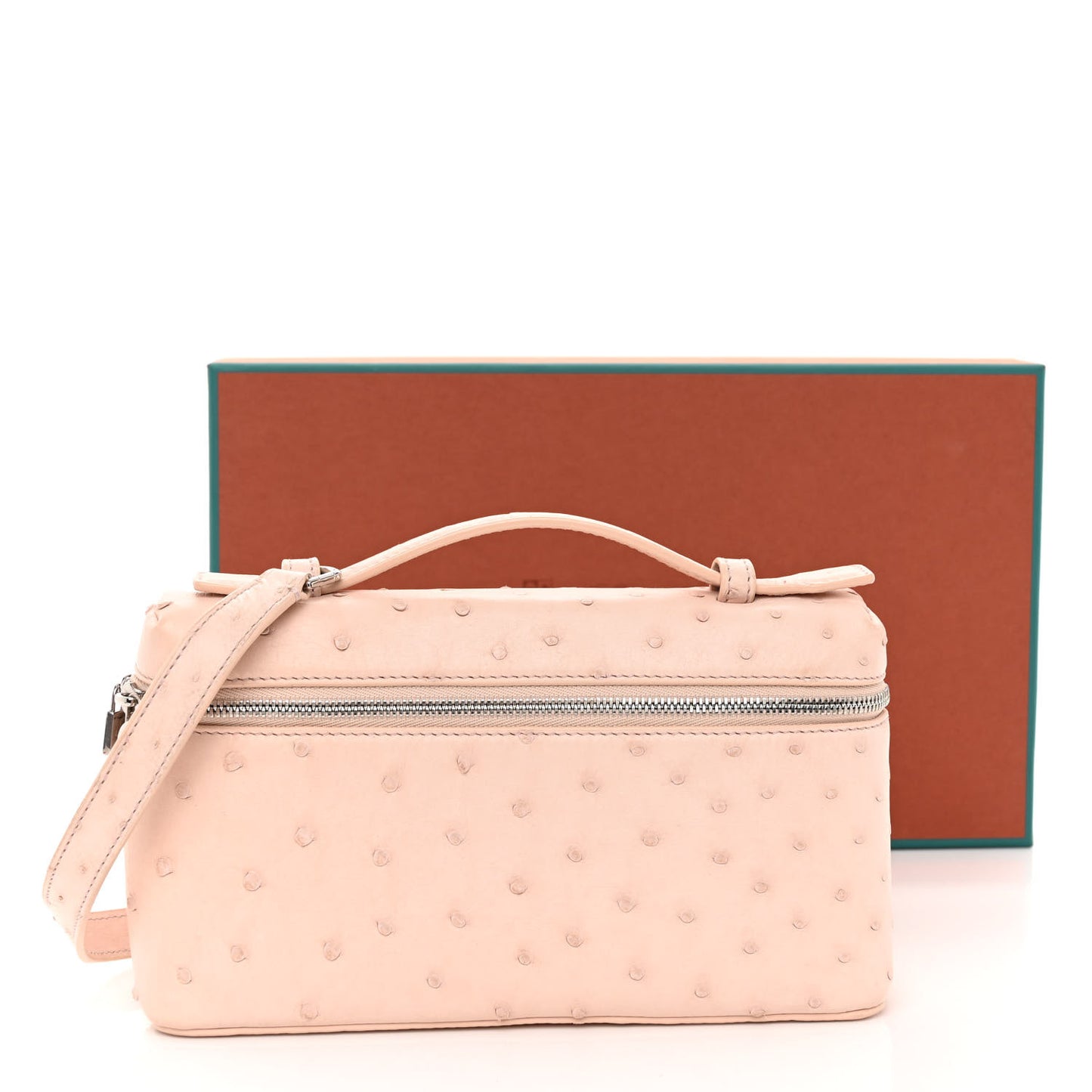 Ostrich L19 Extra Pocket Pouch Plum Flower