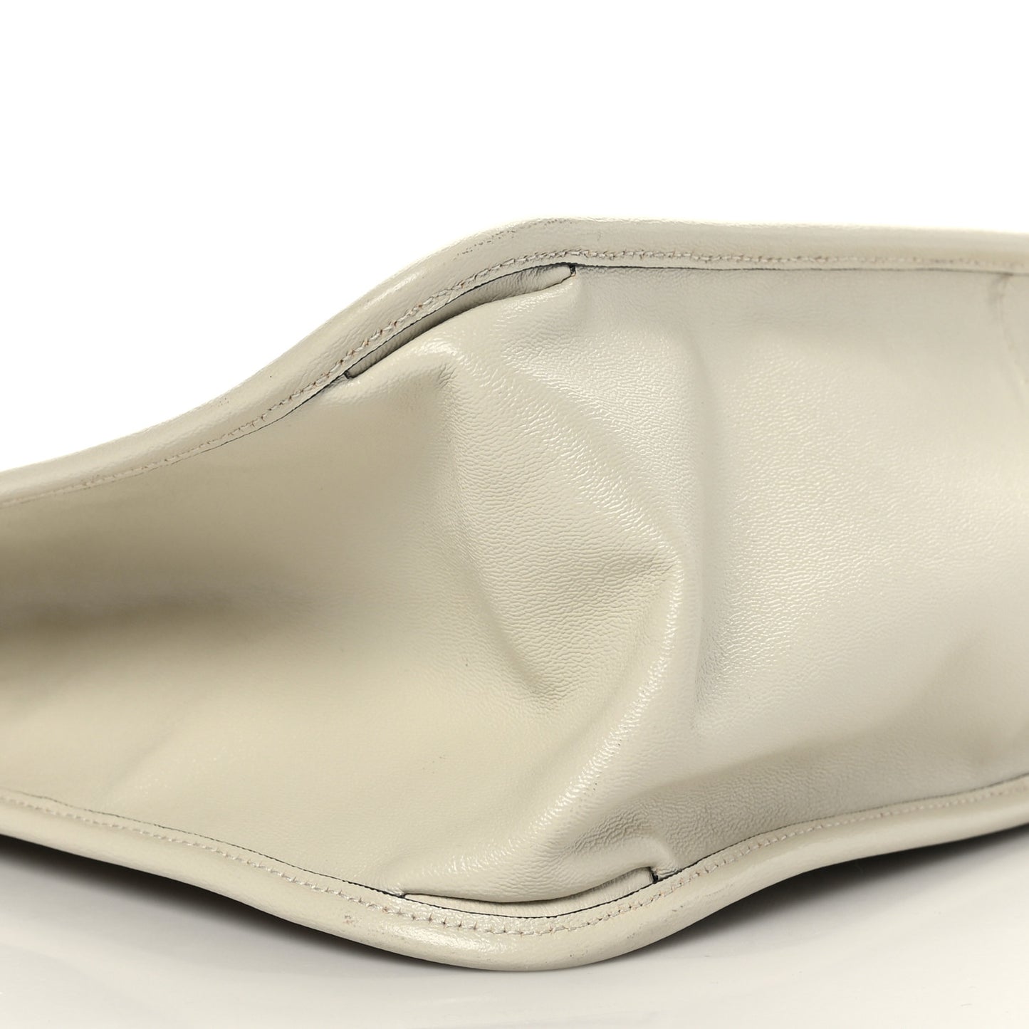 Monogram New Sakai Calfskin Lux Horsebit 1955 Tote Beige Ebony Mystic White