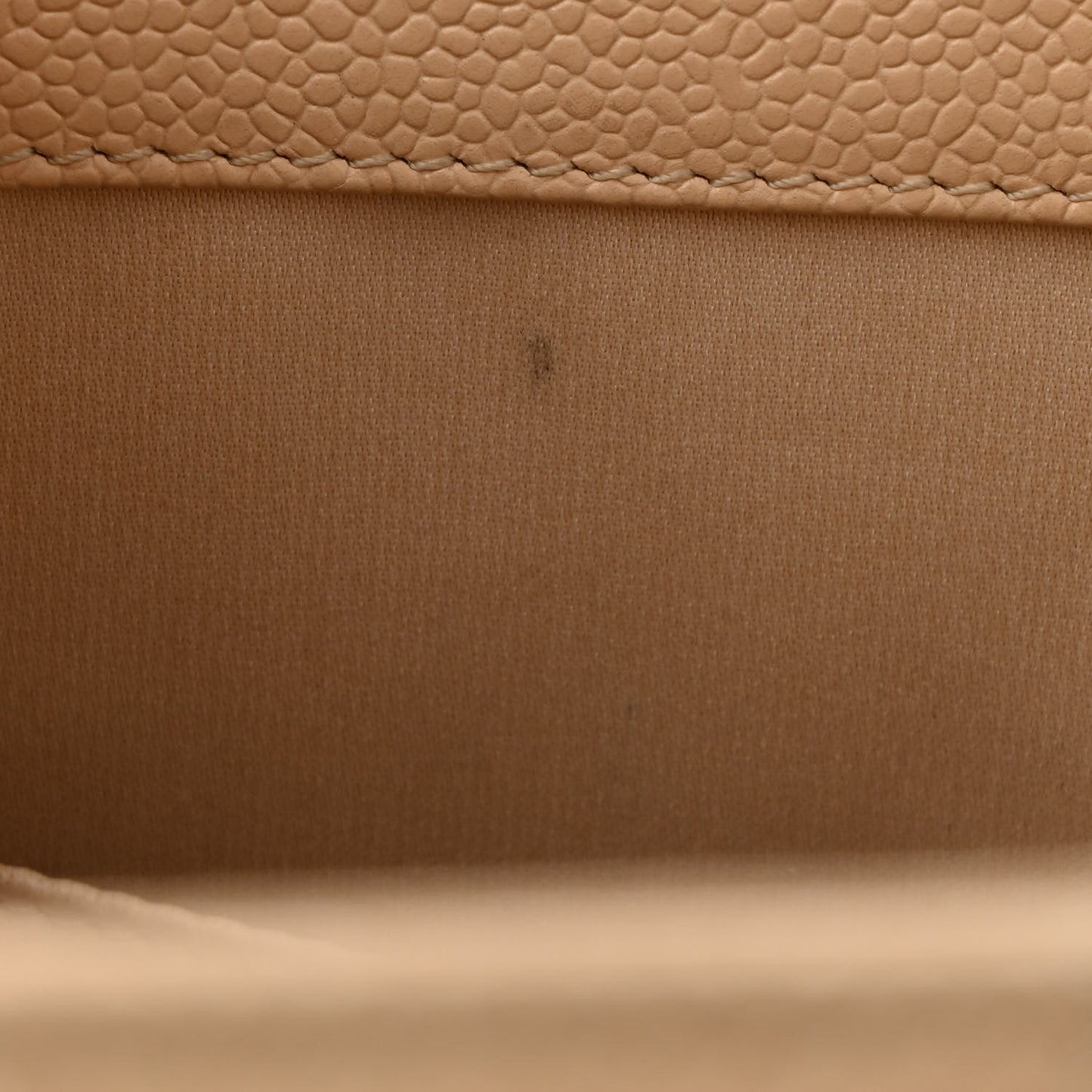 Caviar Quilted Grand Shopping Tote GST Beige
