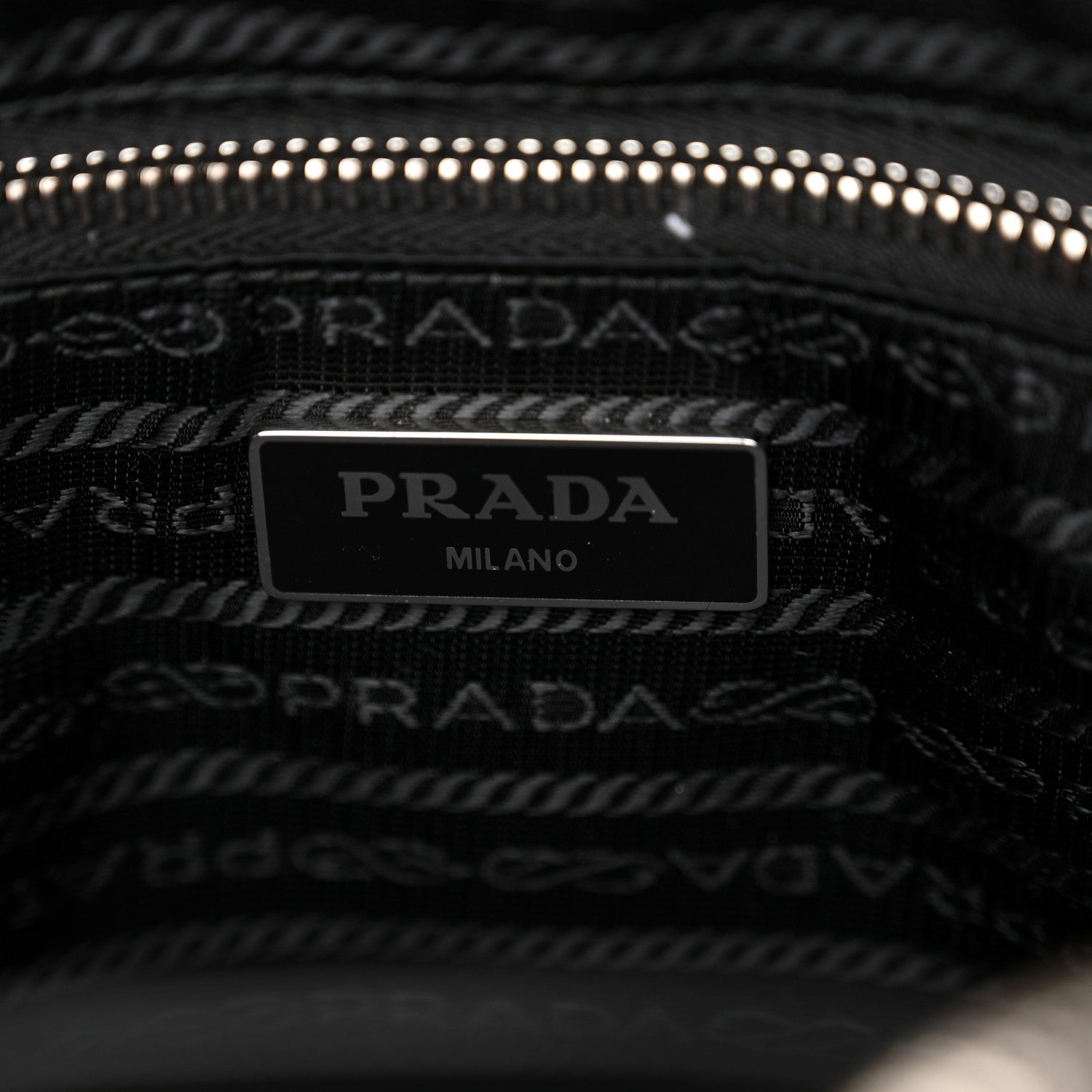 Prada Nylon Tessuto Impuntu Quilted Backpack Black 6 of 10